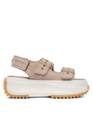 Converse Sandały A20647C Brązowy. Brązowe sandały damskie Converse, bez wzorów, z materiału, bez obcasa, na płaskiej podeszwie. Za 419.99 zł.