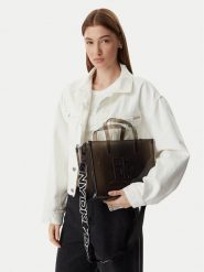 DKNY Torebka R51AVC80 Czarny. Czarne torebki klasyczne damskie DKNY, bez wzorów, z syntetyku, bez dodatków. Za 389.99 zł.