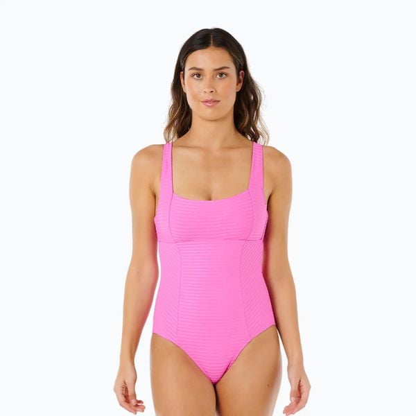 Strój kąpielowy jednoczęściowy damski Rip Curl Premium Surf D-Dd. Czerwone stroje jednoczęściowe damskie Rip Curl, l, bez wzorów. Za 239.99 zł.