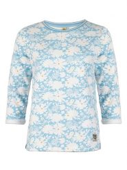 Roadsign Bluza w kolorze błękitno-białym rozmiar: M. Białe bluzy bez kaptura damskie Roadsign, m, z bawełny. Za 65.38 zł.