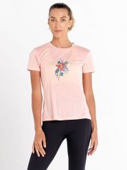 Dare 2b Koszulka "Sense of Calm" w kolorze jasnoróżowym rozmiar: 44. Różowe bluzki damskie Dare 2b, bez wzorów, bez kołnierzyka. Za 47.94 zł.