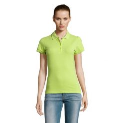 Damska Koszulka Polo Passion. Brązowe bluzki sportowe damskie SOL'S, s, bez wzorów, bez ramiączek. Za 68.99 zł.