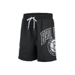 Spodnie koszykarskie męskie Nike Nba Brooklyn Nets Courtside 75. Czarne szorty męskie Nike, bez wzorów, sportowe. Za 387.00 zł.