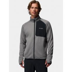 Sweter męski Columbia Triple Canyon Grid FZ II. Szare swetry męskie Columbia, m, bez wzorów, bez kołnierzyka. Za 389.00 zł.