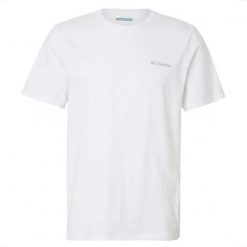 T-shirt Columbia 2154991cb Biały. Białe t-shirty męskie Columbia, m, bez wzorów, z tkaniny, bez kołnierzyka. Za 143.15 zł.