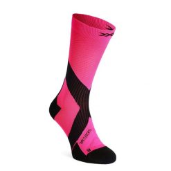 Skarpety rowerowe X-Socks Bike Expert Crew. Czerwone skarpetki damskie X-Socks, bez wzorów. Za 125.99 zł.