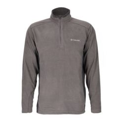 Bluza polarowa męska Columbia Klamath Range II. Szare bluzy bez kaptura męskie Columbia, m, z polaru. Za 96.99 zł.