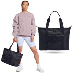 Torba sportowa na ramię damska Under Armour UA Studio 22 litry. Czarne torby sportowe damskie Under Armour. Za 229.99 zł.