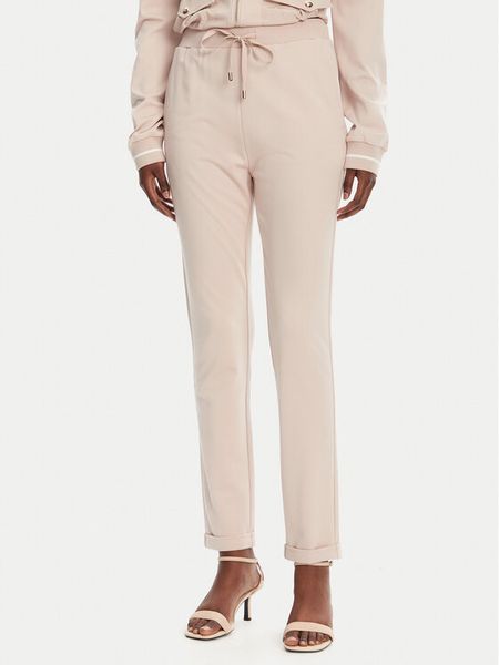 Liu Jo Sport Spodnie dresowe TA5303 J5942 Beżowy Regular Fit. Brązowe spodnie dresowe damskie Liu Jo Sport, m, z dresówki. Za 289.99 zł.