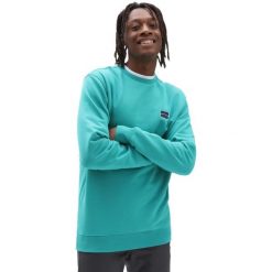 Bluza męskie Vans Sequence Crew. Zielone bluzy z kapturem męskie Vans, m, z bawełny. Za 290.00 zł.
