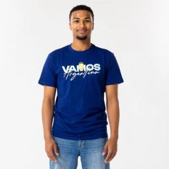 Koszulka Argentinië dla mężczyzn. Niebieskie t-shirty sportowe męskie AFA, m, z bawełny, bez ramiączek, na fitness i siłownię. Za 99.99 zł.