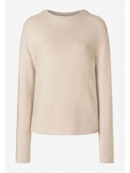 More & More Sweter w kolorze beżowym rozmiar: 34. Brązowe swetry klasyczne damskie MORE & MORE, bez kołnierzyka. Za 123.45 zł.