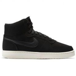Buty do chodzenia damskie Nike Wmns Ebernon Mid Se. Czarne buty sportowe na co dzień damskie Nike, bez wzorów, do koszykówki. Za 422.00 zł.