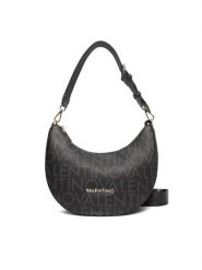 Valentino Torebka Regina Re VBS9IS07 Czarny. Czarne torebki klasyczne damskie Valentino, bez wzorów, ze skóry, bez dodatków. Za 499.99 zł.