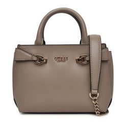 Torebka Guess. Brązowe torebki klasyczne damskie Guess, z aplikacjami, bez dodatków. Za 329.99 zł.