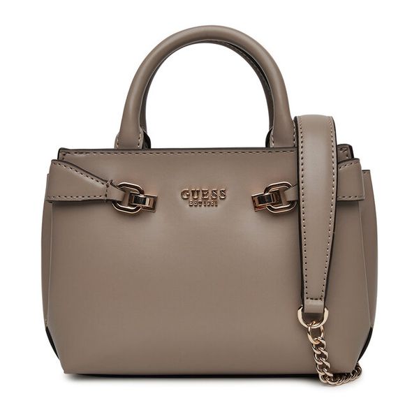 Torebka Guess. Brązowe torebki klasyczne damskie Guess, z aplikacjami, bez dodatków. Za 329.99 zł.