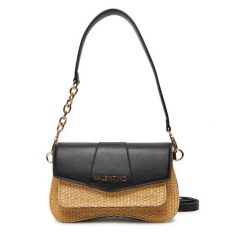 Torebka Valentino. Czarne torebki klasyczne damskie Valentino, bez wzorów, bez dodatków. Za 299.99 zł.