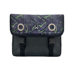 Podwójna torba na bagażnik z materiału wodoodpornego Willex 40 L. Czarne torebki klasyczne damskie willex, bez wzorów, bez dodatków. Za 412.00 zł.