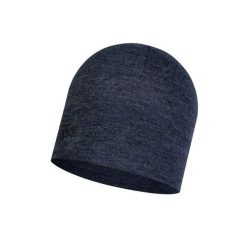 Czapka wełniana Buff Midweight Merino Wool Hat. Niebieskie czapki męskie Buff, z wełny. Za 129.99 zł.
