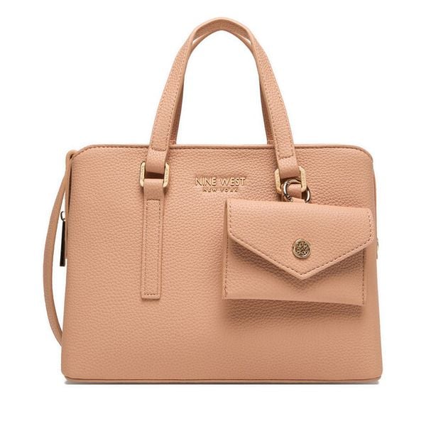 Torebka Nine West. Brązowe torebki klasyczne damskie Nine West, bez wzorów, bez dodatków. Za 249.99 zł.