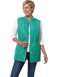 WITT WEIDEN Kamizelka pikowana w kolorze turkusowym rozmiar: 36. Niebieskie kamizelki damskie WITT WEIDEN. Za 34.99 zł.