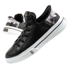 Buty trampki sportowe wsuwane męskie Skechers Snoop Dogg. Czarne buty fitness męskie Skechers, bez wzorów, bez zapięcia. Za 365.49 zł.