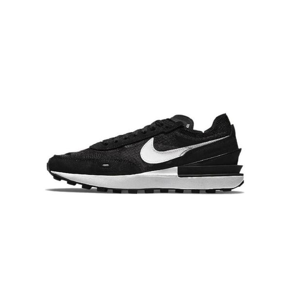 Buty Nike Waffle One Czarny/Biały/Pomarańczowy. Białe obuwie do biegania damskie Nike. Za 383.10 zł.