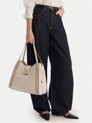 Nine West Torebka CEO-Onira-KY252 Szary. Szare torebki klasyczne damskie Nine West, bez wzorów, z materiału, bez dodatków. Za 279.99 zł.