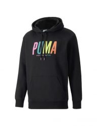 Bluza sportowa męska Puma Swxp Graphic. Czarne bluzy sportowe męskie Puma, l, z bawełny. Za 414.00 zł.