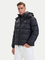 Calvin Klein Jeans Kurtka puchowa LV04RG515G Czarny Regular Fit. Czarne kurtki męskie Calvin Klein Jeans, m, bez wzorów, z jeansu, bez kaptura. Za 999.99 zł.
