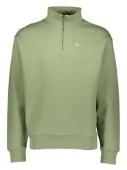 Nike Sportswear Bluza "Solo Swoosh" w kolorze zielonym rozmiar: S. Zielone bluzy bez kaptura męskie Nike Sportswear, s. Za 153.71 zł.
