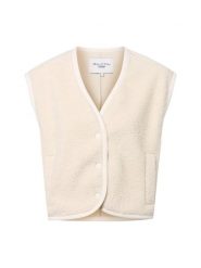 Marc O'Polo Denim kamizelka pluszowa Kobiety biały, L. Białe kamizelki damskie Marc O'Polo Denim, l, z denimu. Za 379.95 zł.