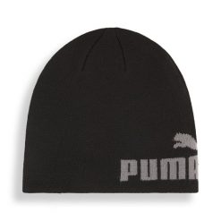 Młodzieżowa czapka beanie Essentials średniej głębokości bez mankietu PUMA Black. Czarna czapki męskie Puma. Za 69.00 zł.