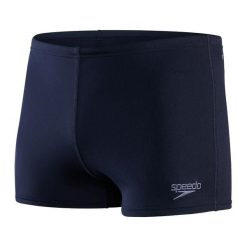 Kąpielówki Speedo Eco+. Niebieskie kąpielówki męskie Speedo, l, bez wzorów, z elastanu, na fitness i siłownię. Za 212.00 zł.