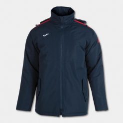 Kurtka sportowa wiatrówka męska Joma Trivor. Niebieskie kurtki treningowe męskie Joma, na zimę, m, bez wzorów, z materiału. Za 409.00 zł.