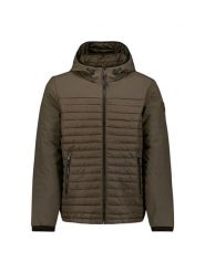 No Excess Kurtka pikowana w kolorze szarobrązowym rozmiar: L. Brązowe kurtki męskie No Excess, l, bez wzorów, bez kaptura. Za 239.99 zł.