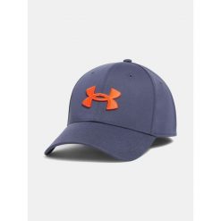 Czapka Z Daszkiem Męska Under Armour Sportowa Z Logo Blitzing. Szare czapki męskie Under Armour, bez wzorów, sportowe. Za 99.99 zł.