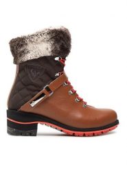 Rossignol Trapery Megeve RNJW220 Brązowy. Brązowe trapery damskie Rossignol, ze skóry, bez obcasa. Za 1,949.00 zł.