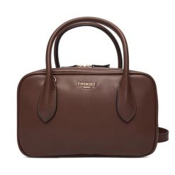 Torebka TWINSET. Brązowe torebki klasyczne damskie Twinset, bez wzorów, bez dodatków. Za 749.99 zł.