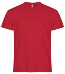 Clique Premium Long-T koszulka extra długa 100% bawełna – Red. Czerwone t-shirty damskie CLIQUE, l, bez wzorów, z bawełny, bez kołnierzyka. Za 108.08 zł.