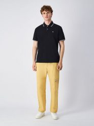 Champion Koszulka polo w kolorze czarnym rozmiar: XXL. Czarne koszulki polo męskie CHAMPION, xxl, bez wzorów, z bawełny, bez ramiączek. Za 74.63 zł.