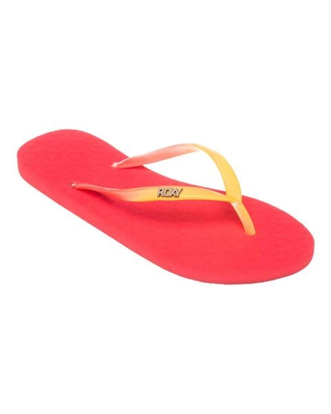 Sandały dla Kobiety VIVA GRADIENT Różowy. Czerwone sandały damskie Roxy, bez wzorów, z gumy, bez obcasa. Za 74.99 zł.