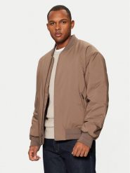 Calvin Klein Kurtka bomber Hero 00040EM567 Beżowy Regular Fit. Brązowe kurtki męskie CALVIN KLEIN, m, bez wzorów, z syntetyku, bez kaptura. Za 449.99 zł.