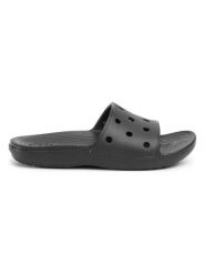 Crocs Klapki "Classic" w kolorze czarnym rozmiar: 41/42. Czarne klapki damskie Crocs, bez wzorów, bez obcasa. Za 108.99 zł.