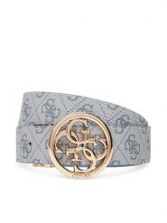Guess Pasek Damski BW9166 P4235 Niebieski. Niebieskie paski damskie Guess, z aplikacjami, ze skóry. Za 169.99 zł.