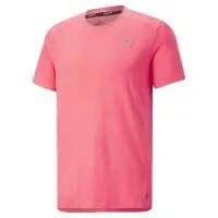 Koszulka do biegania męska PUMA Run Cloudspun SS Tee Pink/Silver. Czerwone t-shirty sportowe męskie Puma, m, z elastanu, bez ramiączek, do biegania. Za 139.99 zł.