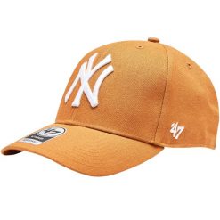 47 Brand New York Yankees MVP Cap, Czapka z daszkiem dla dorosłych. Brązowe czapki męskie 47 Brand, bez wzorów, z wełny, sportowe. Za 99.99 zł.