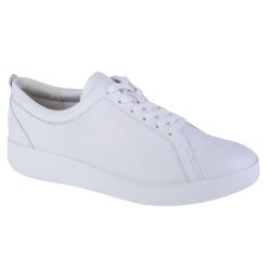 Buty sportowe Sneakersy damskie, FitFlop Rally Sneakers. Białe buty sportowe na co dzień damskie Flip Flop, bez wzorów, trekkingowe. Za 572.50 zł.