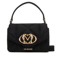 Torebka LOVE MOSCHINO. Czarne torebki klasyczne damskie Love Moschino, bez wzorów, bez dodatków. Za 739.99 zł.