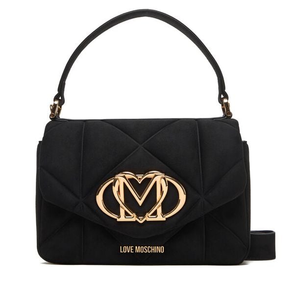 Torebka LOVE MOSCHINO. Czarne torebki klasyczne damskie Love Moschino, bez wzorów, bez dodatków. Za 739.99 zł.
